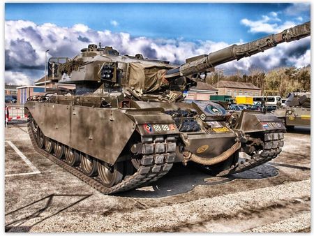 ZeSmakiem Tapeta Na Wymiar Czołg Militaria Tank