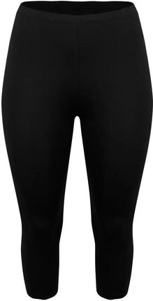 Klasyczne legginsy bezszwowe 3/4 plus size