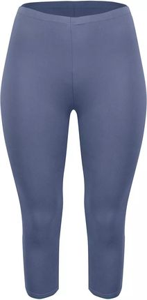 Klasyczne legginsy bezszwowe 3/4 plus size