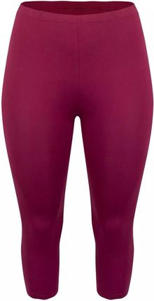 Klasyczne legginsy bezszwowe 3/4 plus size