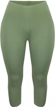 Klasyczne legginsy bezszwowe 3/4 plus size