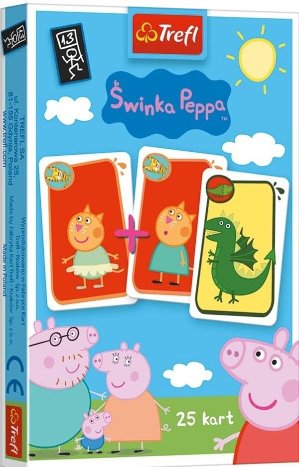 Trefl Świnka Peppa Gra Piotruś 8277 - Ceny i opinie - Ceneo.pl