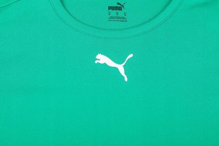 Koszulka męska Puma teamRISE Jersey zielona 704932 05 - zdjęcie 6