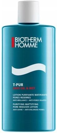 Krem Biotherm Homme T-Pur Anti-oil And Shine matujący o dzłałaniu nawilżającym - na dzień 30ml