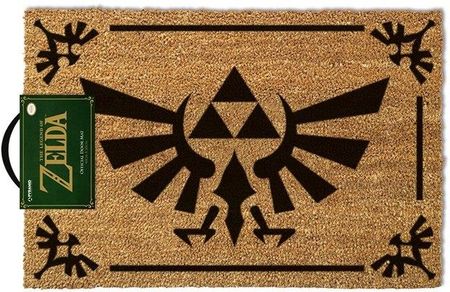 Wycieraczka pod drzwi The Legend of Zelda (TRIFORCE BLACK) 