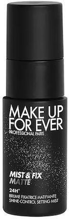 Make Up For Ever Mist & Fix Matte Spray Utrwalający Makijaż Format Podróżny Mist & Fix Matte Mini 30Ml
