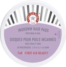 Zdjęcie First Aid Beauty Ingrown Hair Pads Płatki Na Wrastające Włoski Z Bha I Aha 28 Sztuk - Nowy Staw
