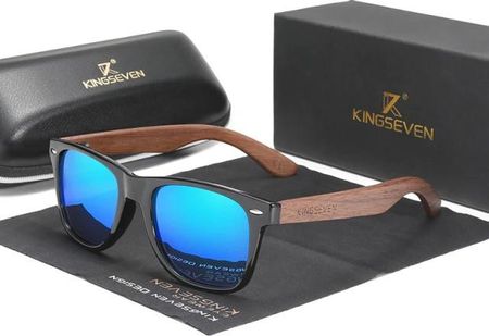 Okulary przeciwsłoczne Kingseven niebieskie