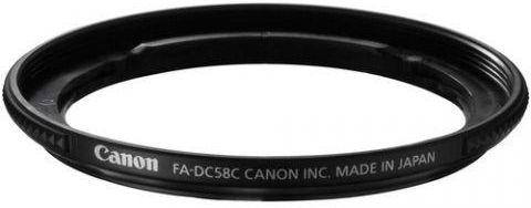 Adaptateur Pour Filtre 58 Mm Pour Objectif Photo Remplace Canon 5971b001aa Fa Dc58c 800111131