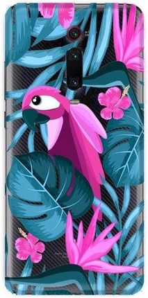 Casegadget Etui Nadruk Papuga I Kwiaty Xiaomi Mi9T