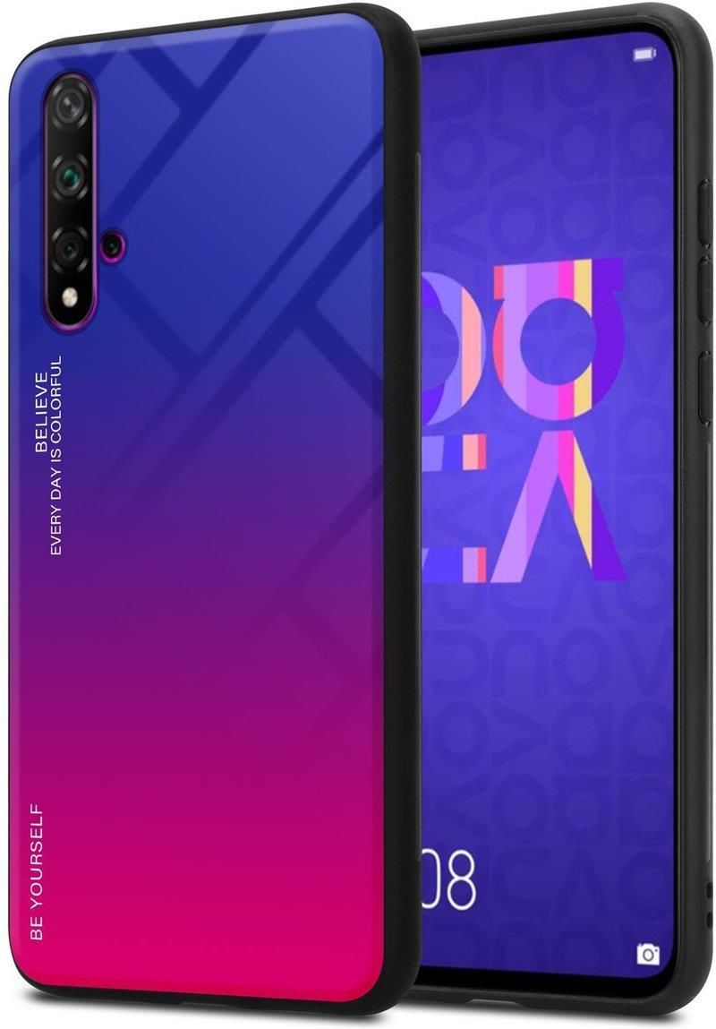 Funda Libro Huawei Nova 5T / Honor 20 - Con Tarjetero, Cierre Magnético Y Soporte, Color Azul Oscuro