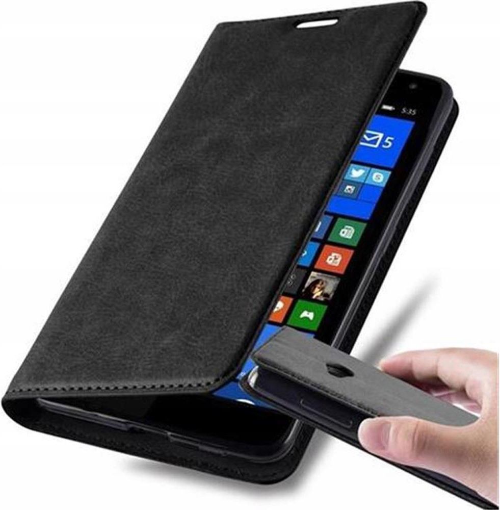Coque Portefeuille Pour Nokia Lumia 650 - Marron Cappucino, Fermoir Magnétique, Stand, Fentes Cartes - Protection Complète