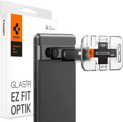 Spigen Osłona Aparatu Optik.Tr "Ez Fit" Camera Protector 2 Pack Google Pixel 7A Black