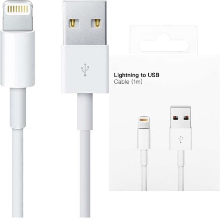 Alogy Kabel 1M Lightning Do Usb A Usb Do Apple Iphone Ipad Ipod Box Biały