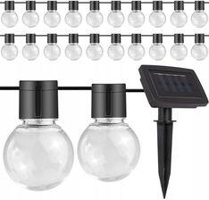 Superled Girlanda Solarna Led Ogrodowa 20Xżarówek 3F2Ca5F8-486C-4C9C-A40E-A509E83Cd13D