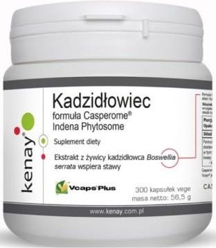 Kenay Kadzidłowiec Formula Casperome Indena Phytosome 300 Kapsułek 6328