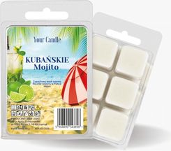 Zdjęcie Your Candle Wosk Zapachowy Sojowy Kubańskie Mojito (6X10 G) 60 G 15304 - Augustów