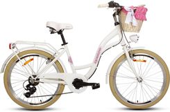 Zdjęcie Goetze Rower Dla Dzieci Mood 6B 24" Biały Krem Róż Dziewczęcy - Mikstat
