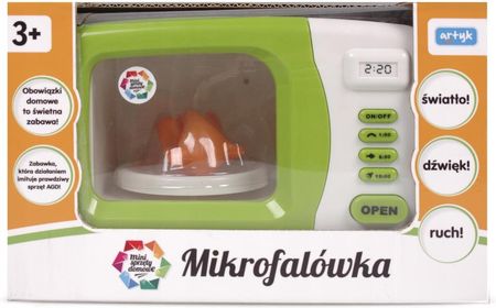 Artyk Kuchenka Mikrofalowa Interaktywna Światło Dźwięk - zdjęcie 3