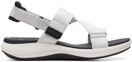 Clarks Sandały Mira Sun kolor light grey 26165339