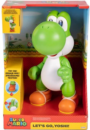 Jakks Pacific World of Nintendo Talking Action Figure Let's Go