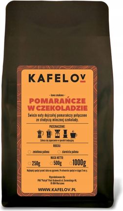 Kafelov Pomarańcze W Czekoladzie Mielona 500g