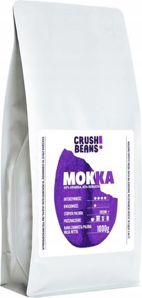 Kafelov Mielona Mokka Crush Beans Świeżo Palona 1kg