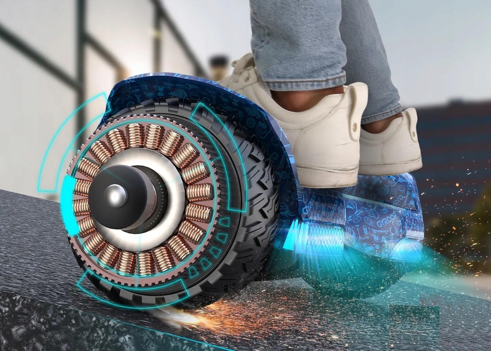 Hoverboard Gyroor G11 Blue Ceny i opinie Ceneo.pl