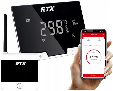 RTX Sterownik Kotła Termostat Wifi Tuya WRT3