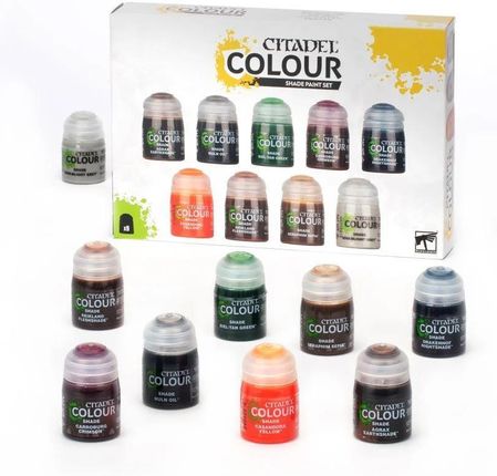 キャラクター CITADEL COLOUR LAYER PAINT SET Citadel Layer Paint Set - zestaw farb + walizka ST