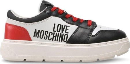 Love Moschino Sneakersy marki Love Moschino model JA15274G1GIAB kolor Biały. Obuwie Damskie. Sezon: Wiosna/Lato