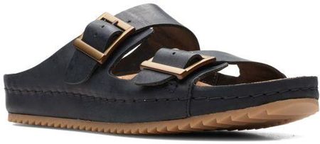 Sandały Clarks Brookleigh Sun kolor black leather 26165057