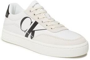 Sneakersy Calvin Klein Jeans - Classic Cupsole Laceup Mix Lth YW0YW01057 Bright White/Creamy White/Black YBR