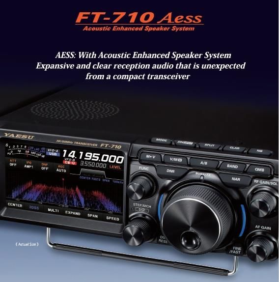 Yaesu Ft 710 Aess Radiotelefon Hf 6M 100W Atu Dsp Opinie I Ceny Na