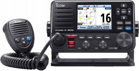Icom Ic-M510E Radiotelefon Morski 25W Dsc Ais Gps