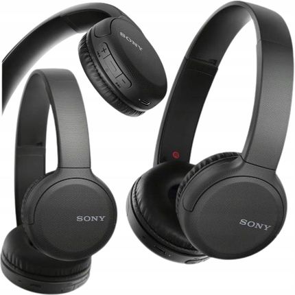 Sony Bezprzewodowe Słuchawki Nauszne Mocny Dźwięk