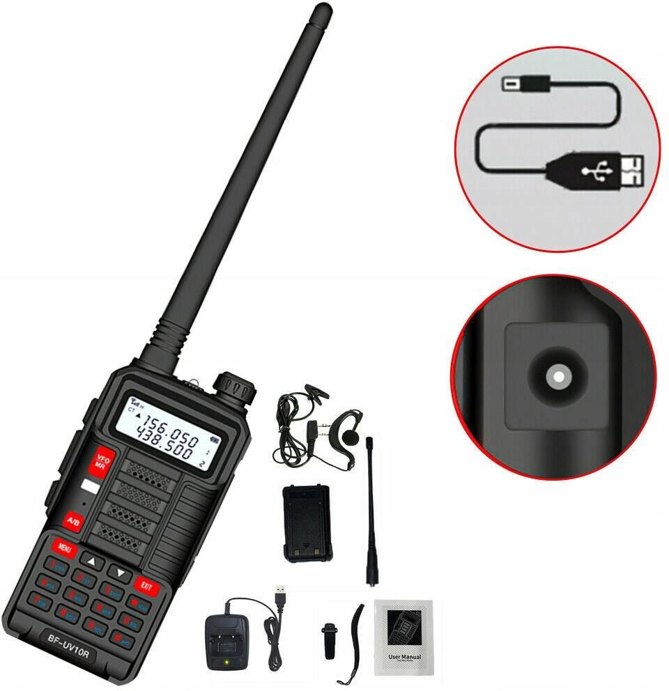 Bedde Baofeng Uv10R 10W Krótkofalówki Talkie Duży Zasięg - Opinie i ...