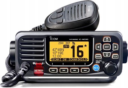Icom Ic-M330Ge Radiotelefon Morski 25W Ipx7 Dsc