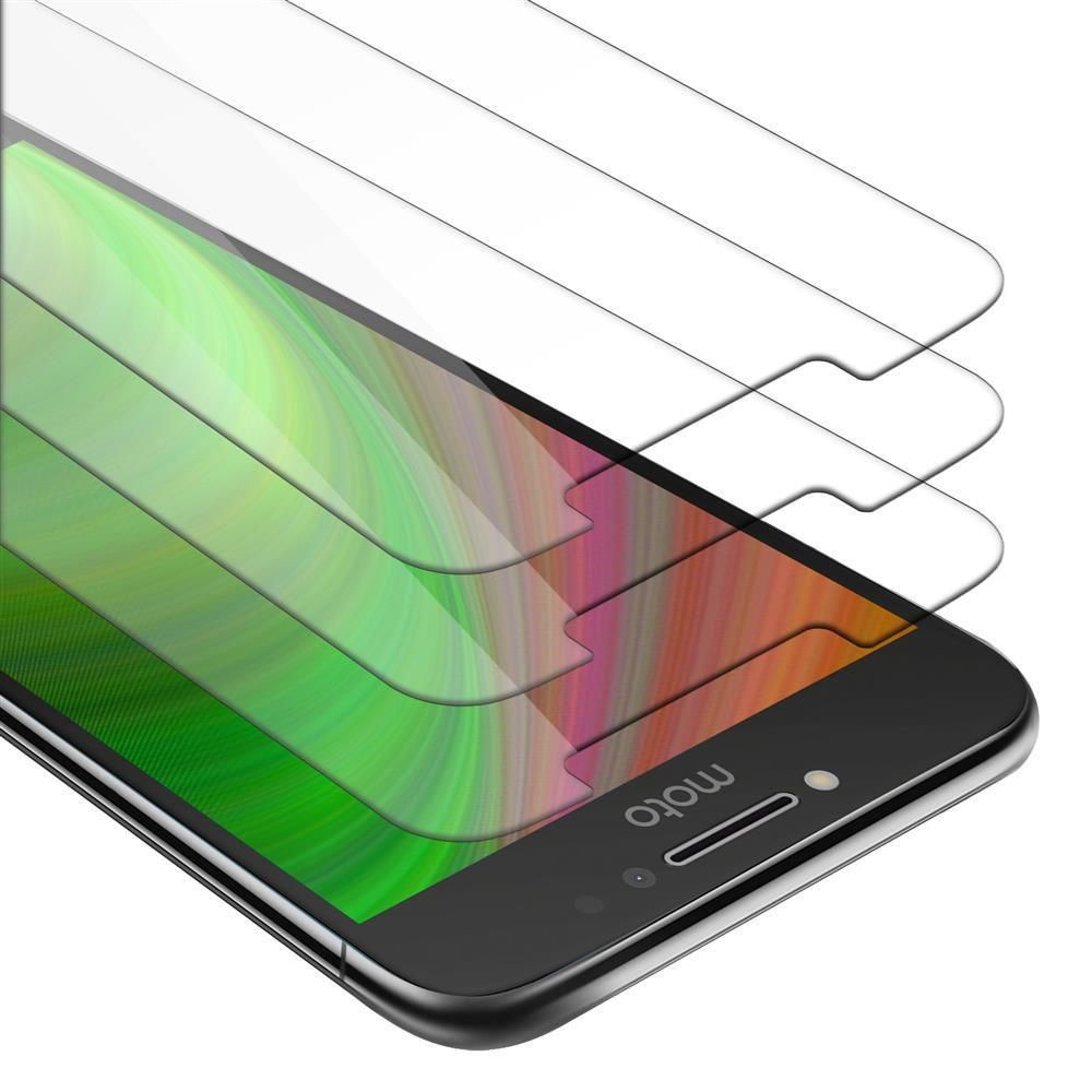 Cadorabo 3x Pellicola Protettiva compatibile con Lenovo Tab 4 10 PLUS (10.1 Zoll) in ELEVATA TRASPARENZA - 3x Vetro di protezione del display ( Tempered) con durezza 9H con compatibilità 3D touch