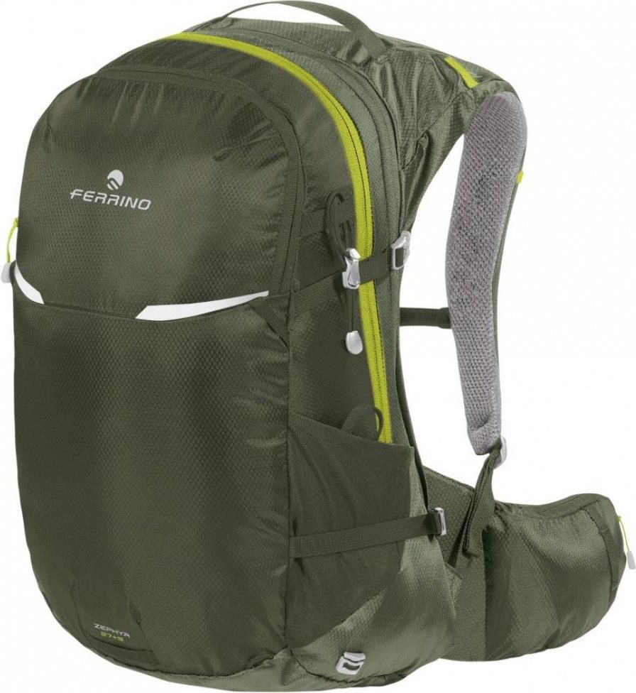 Ferrino Zephyr Rucksack 27+3 Liter – Schwarz, Vielseitig Für Outdoor & Alltag