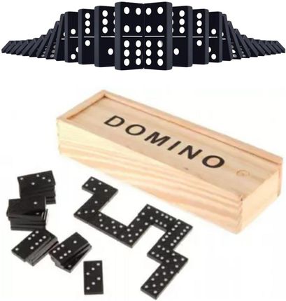 Domino Drewniane Klocki + Pudełko YSK008