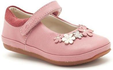 Buty dziecięce Clarks Elza Lily Fst F kolor pink 20357294