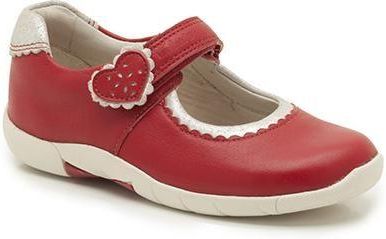 Buty dziecięce Clarks Binnieheart Inf F kolor red 20357427