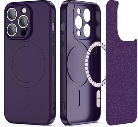 4Kom Etui Ochronne Na Telefon Icon Magsafe Do Apple Iphone 14 Pro Depp Purple