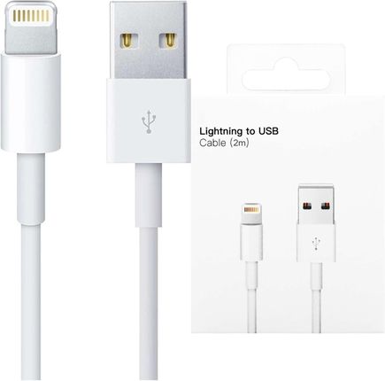 Alogy Kabel 200Cm Lightning Do Usb A Do Apple Iphone Usb Data Charging Cable Biały