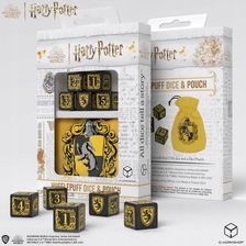 Q-Workshop Kości RPG + Mieszek Harry Potter Hufflepuff