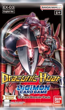 Bandai Digimon CG EX-03 Draconic Roar Booster