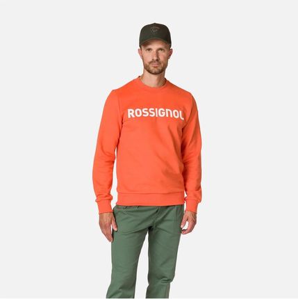 Bluza Rossignol Logo Sweat Rn Ft pomarańczowy
