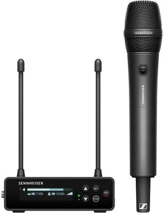 ‌Sennheiser EW-DP 835 SET R1-6: 520-576 MHz - Portable digital UHF wireless microphone system with SKM-S handheld transmitter and MMD 835 cardi...