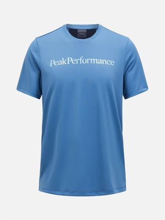 T-Shirt Peak Performance M Alum Light Short Sleeve niebieski